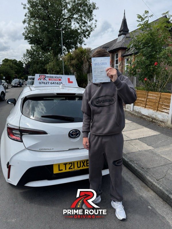 Passed in Wilmslow! 🎉