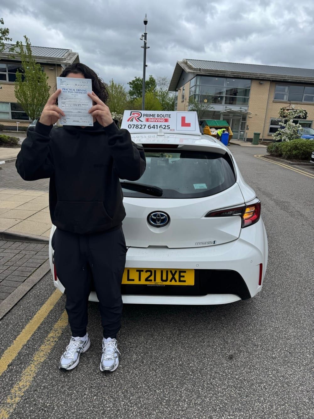 Licence sorted!