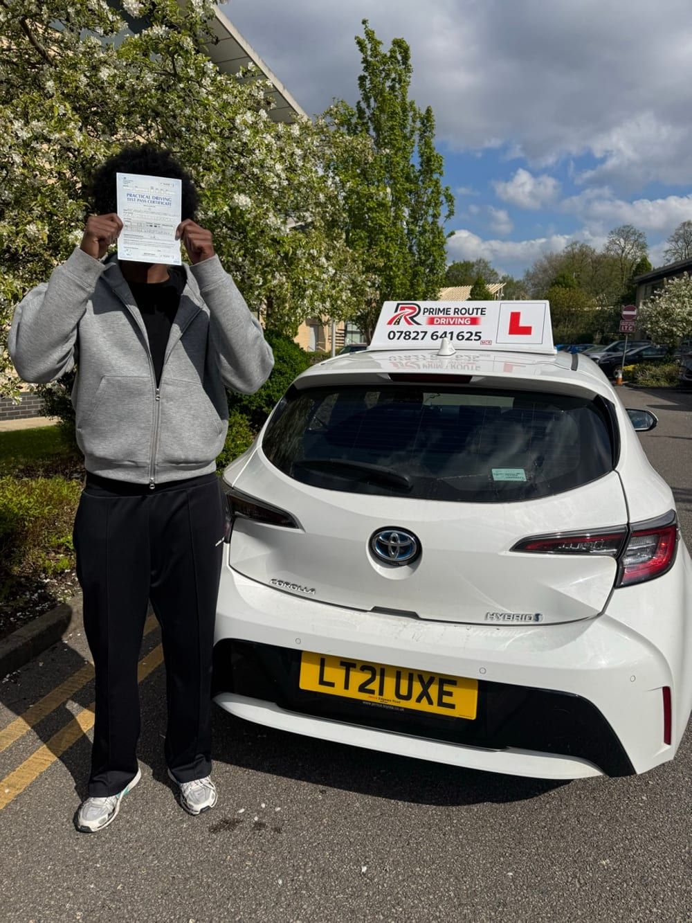 Big smiles, big pass 🎉