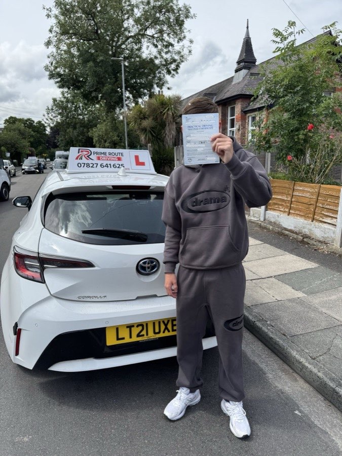 Passed first time 🎉